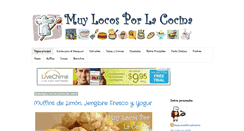 Desktop Screenshot of muylocosporlacocina.com